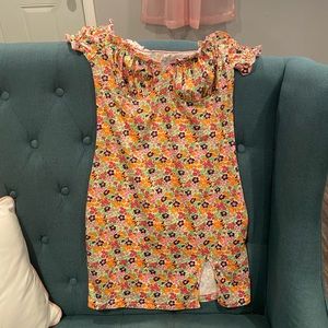 Floral mini dress